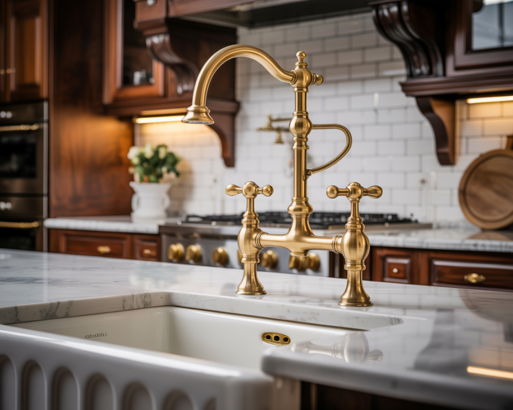 Statement Faucets: The Centerpiece of Your Kitchen Gallery
