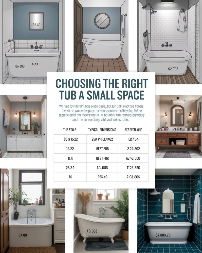 Choosing the Right Tub for a Small Space