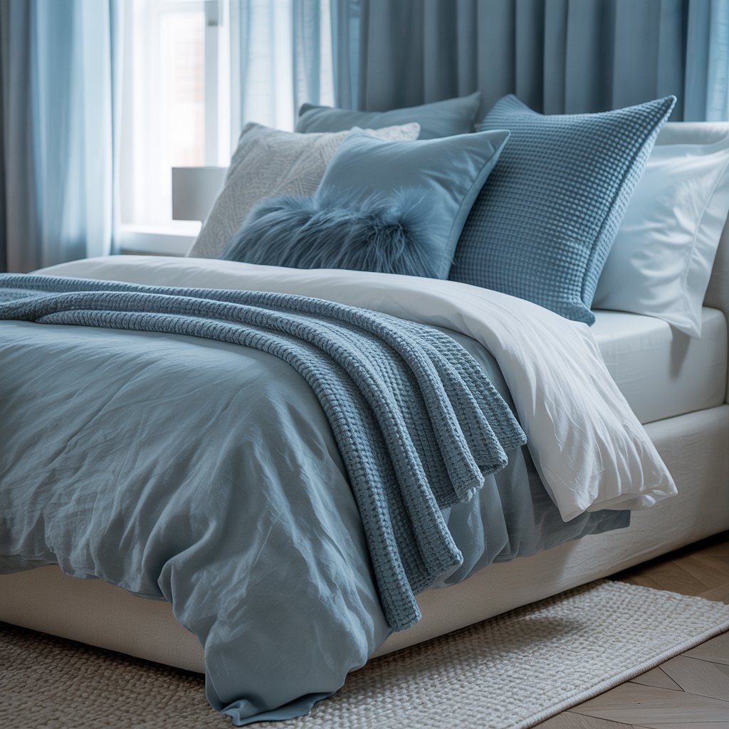 How to Layer Textures Within a Serene Color Palette