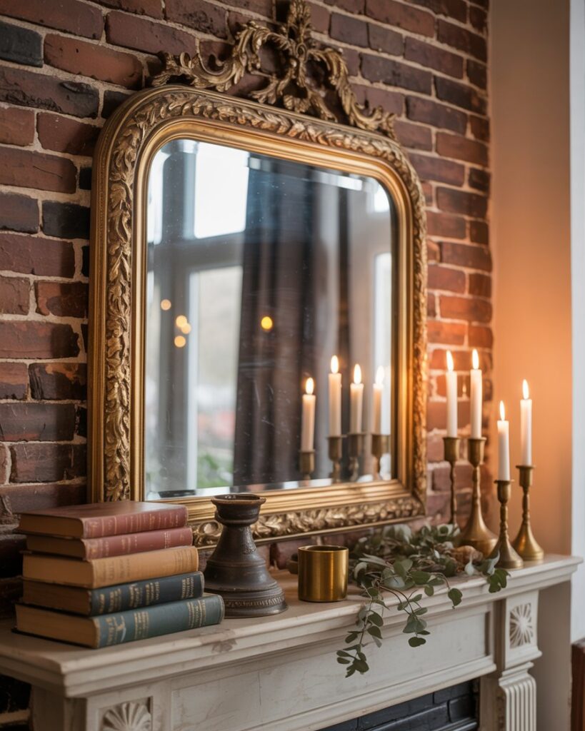 How to Style and Hang Your Upcycled Mirror
