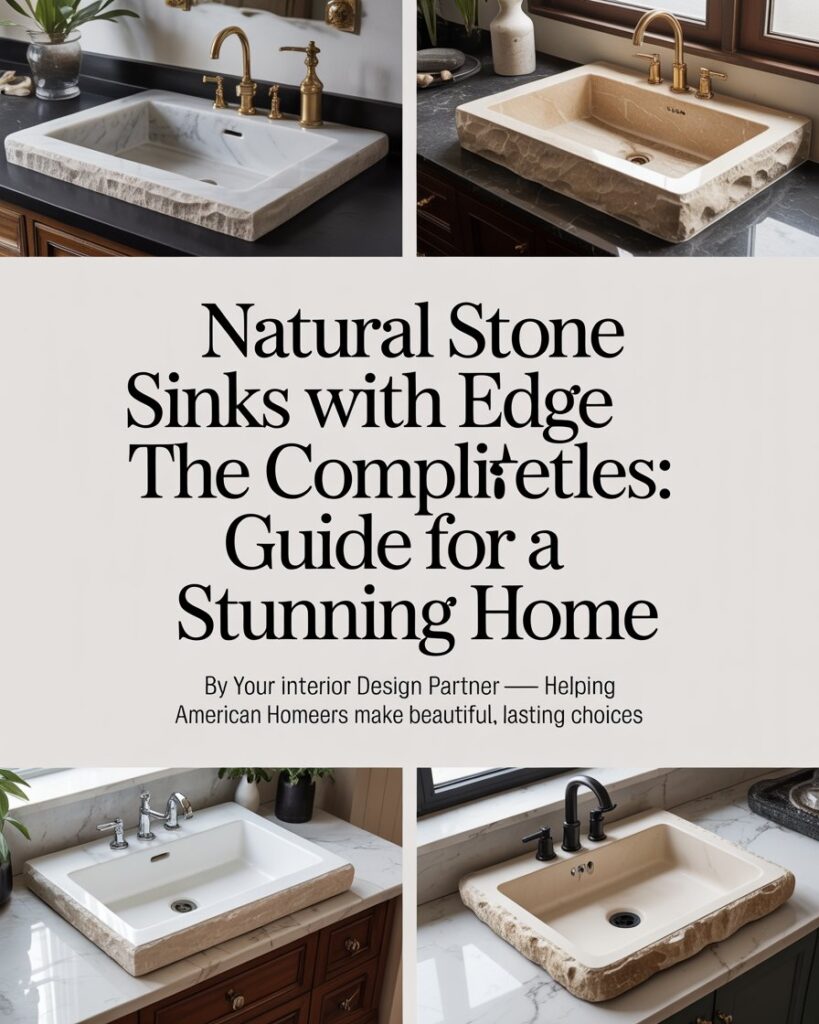 Natural Stone Sinks with Edge Profiles The Complete Guide for a Stunning Home