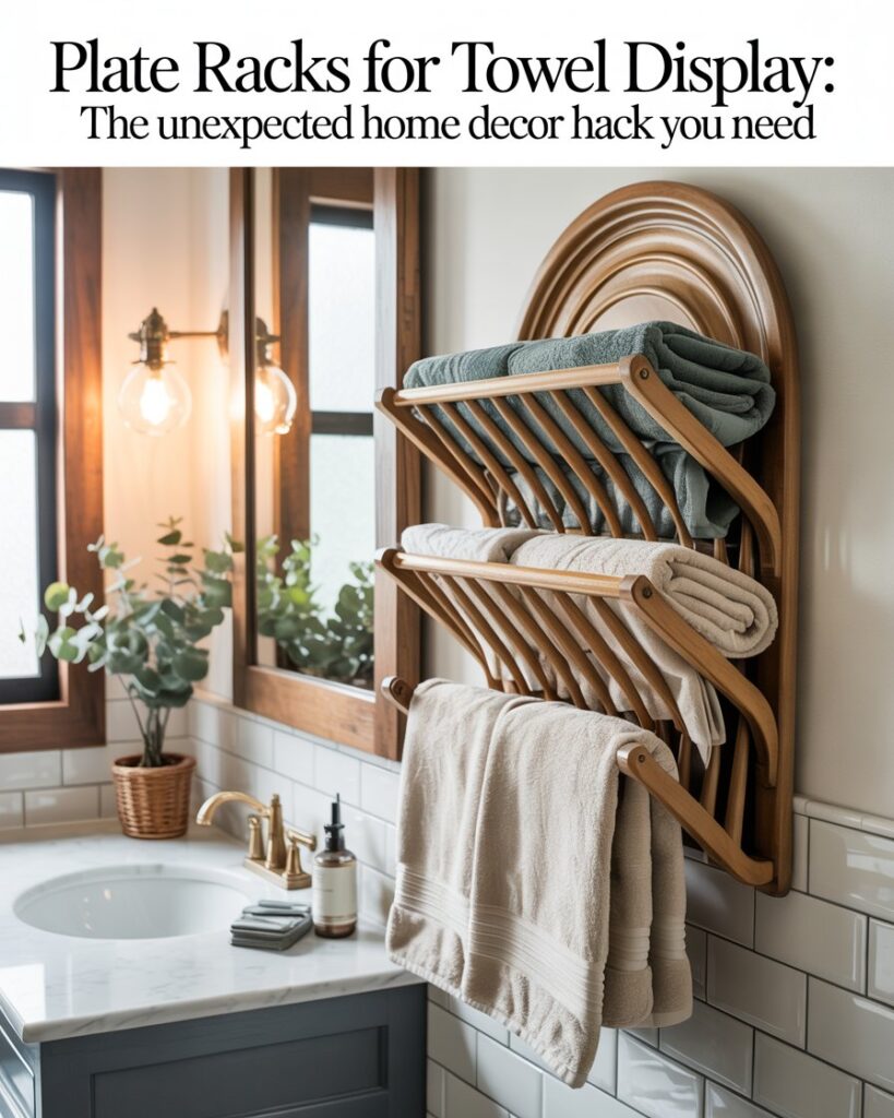 Plate Racks for Towel Display The Unexpected Home Decor Hack You Need