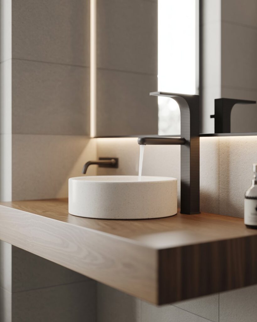 Sculptural Faucets as Focal Points in Bathroom Design