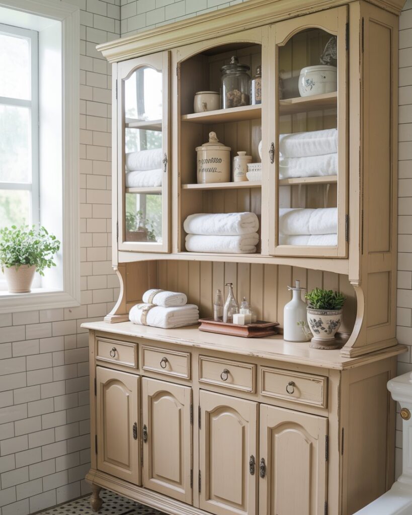 Styling Your Vintage Hutch: What to Store and Display
