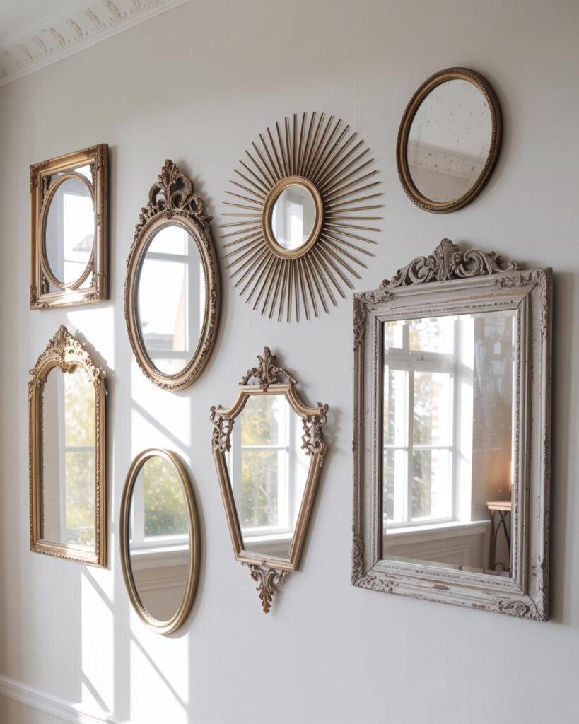 Upcycled Mirrors for Vintage Charm: Transform Thrifted Finds Into Stunning Statement Pieces