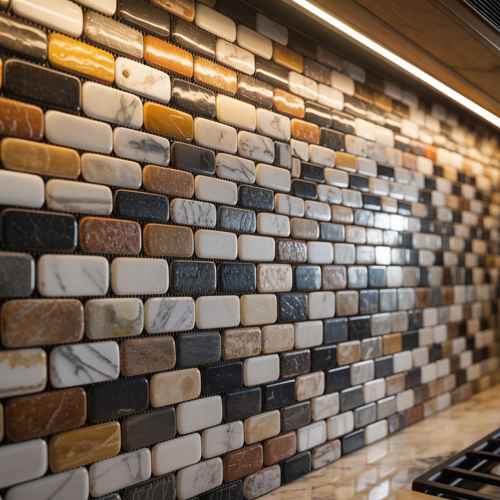 What Exactly Is a Mixed-Stone Mosaic Backsplash