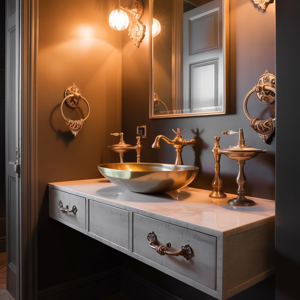 Why Powder Room Hardware Deserves the Spotlight