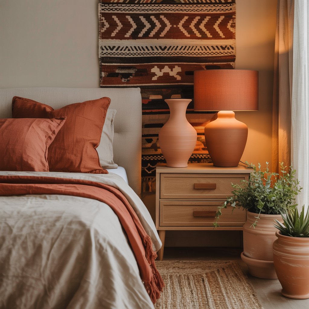 Best Terracotta Accent Pieces for the Bedroom