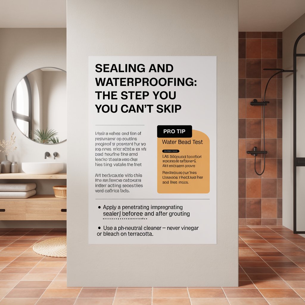 Sealing and waterproofing: the step you can't skip