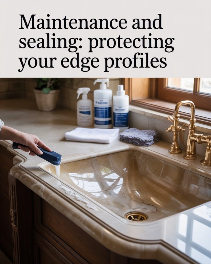 Maintenance and Sealing: Protecting Your Edge Profiles