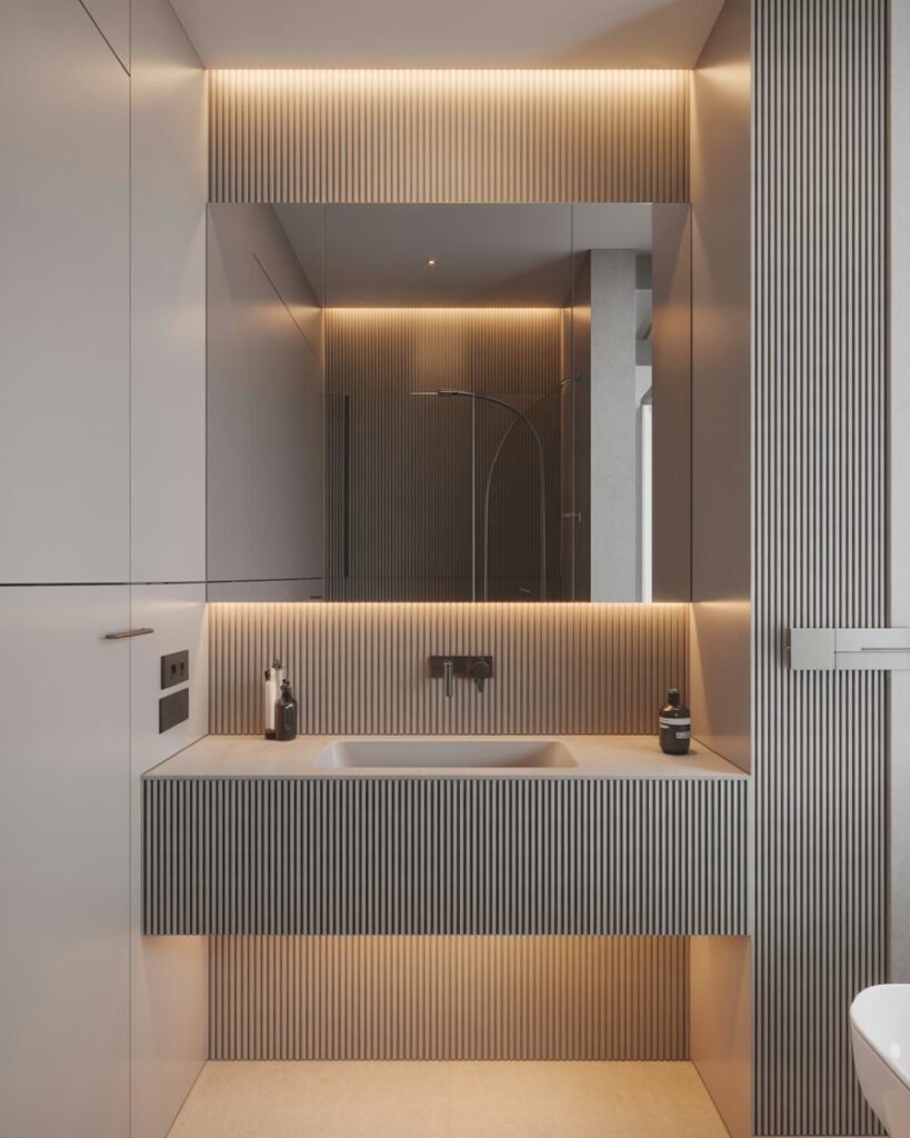 Final Thoughts: Is a Fluted Wall Right for Your Compact Bathroom?