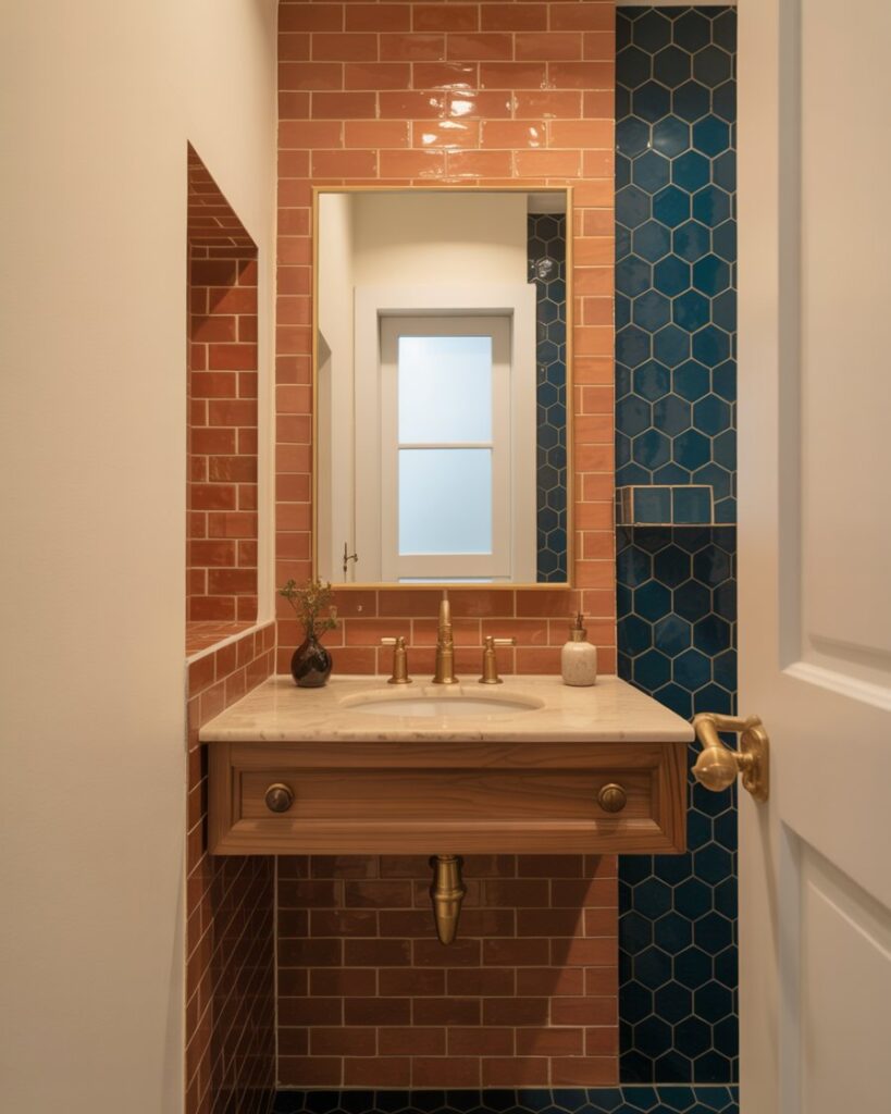 Color Strategy: Making Small Vanities Feel Larger (Without Going All-White)