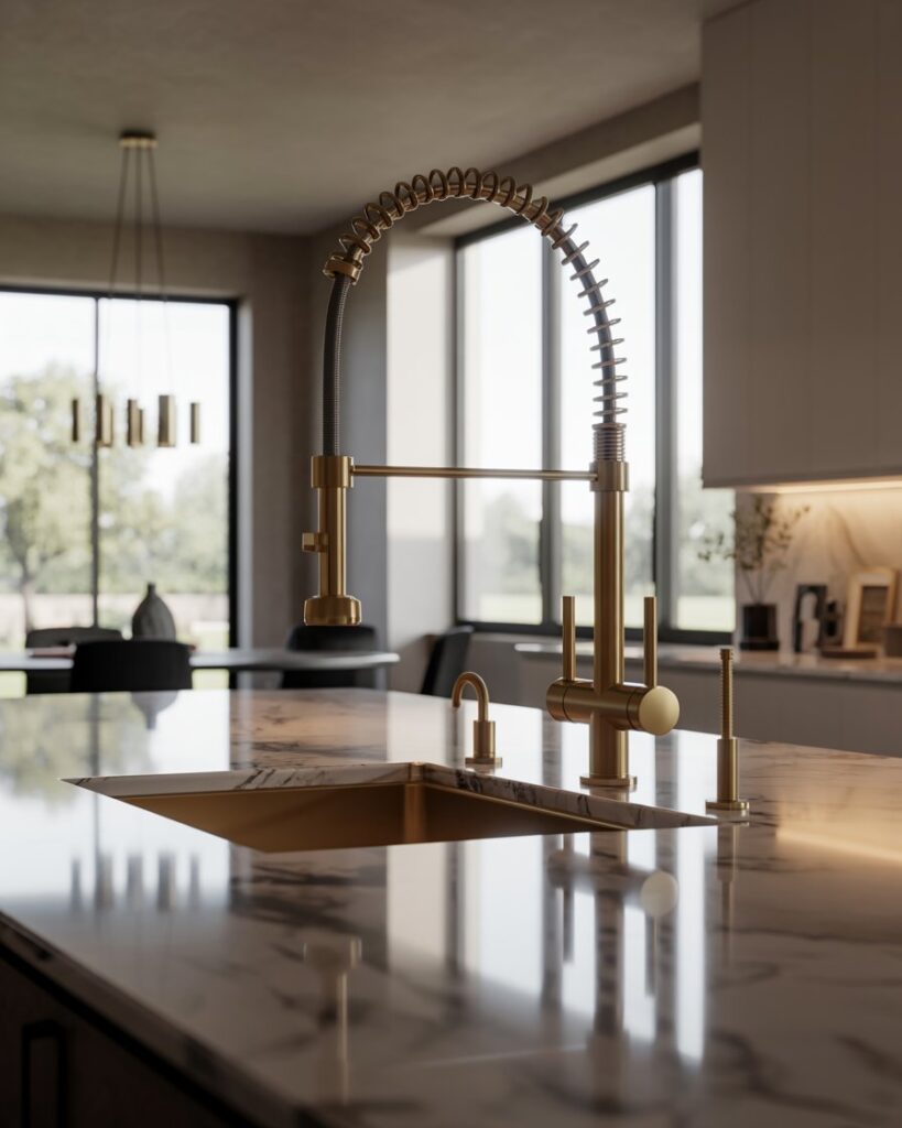 The Kitchen Revolution: Sculptural Faucets Beyond the Bathroom