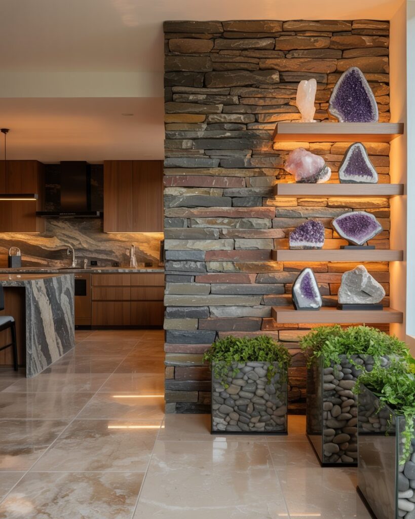 Bring in Natural Stone and Mineral Accents
