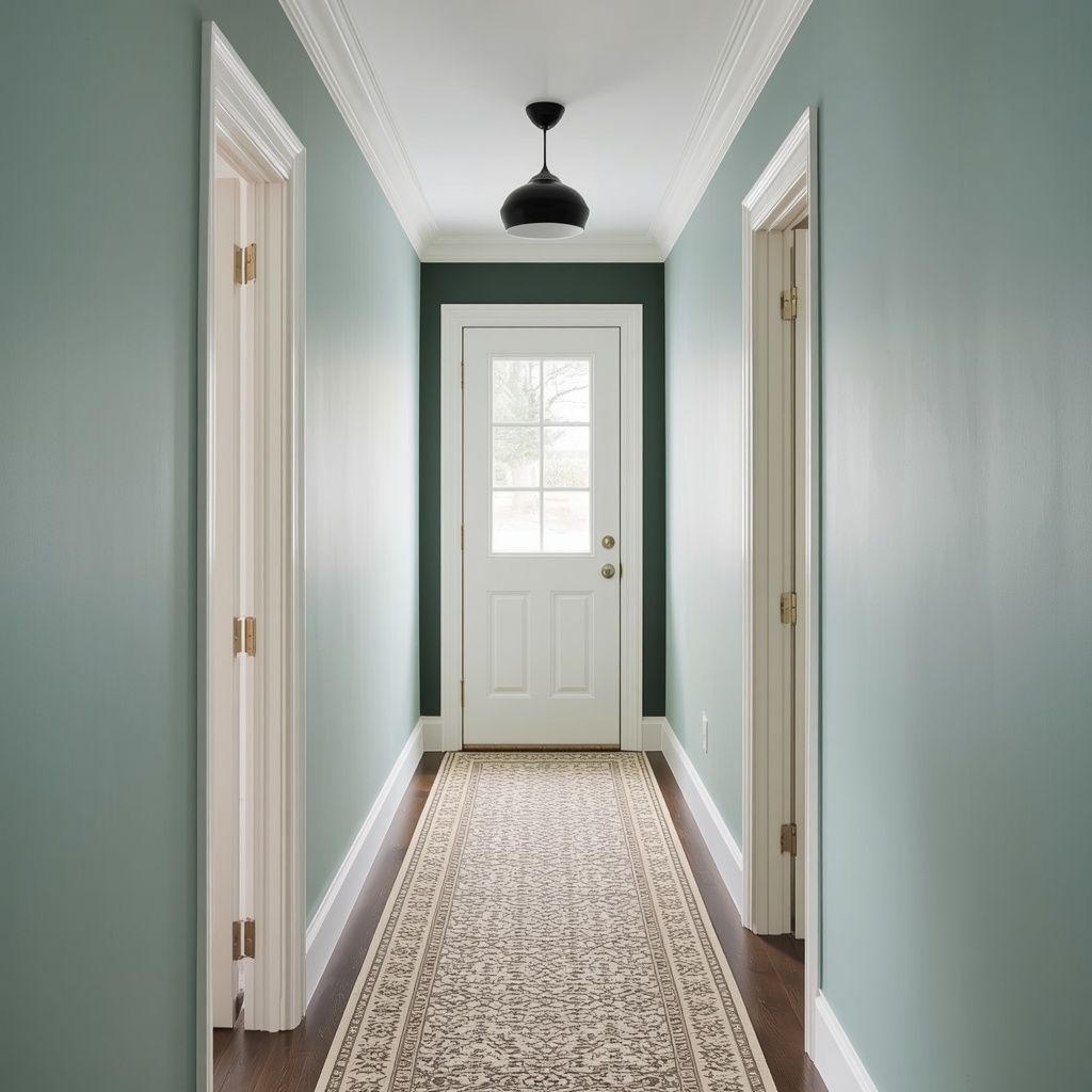 Choose the Right Paint Colors for a Narrow Hallway