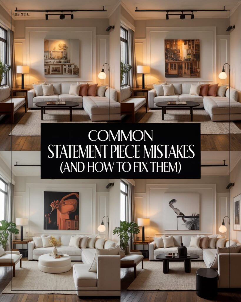 Common Statement Piece Mistakes (And How to Fix Them)