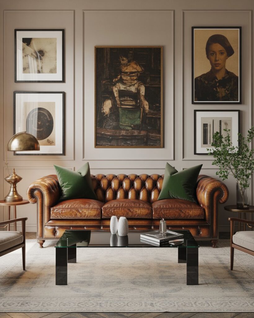 Creating a Cohesive Room with Patinated Pieces as the Anchor