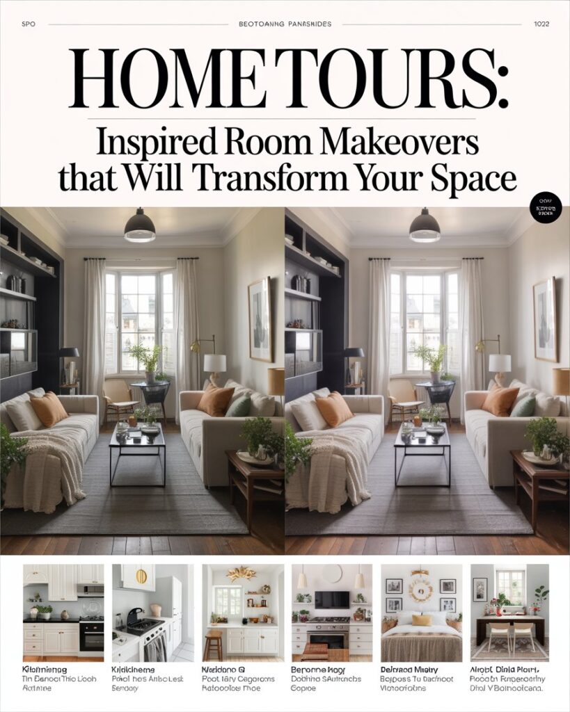 Home Tours Inspired Room Makeovers That Will Transform Your Space