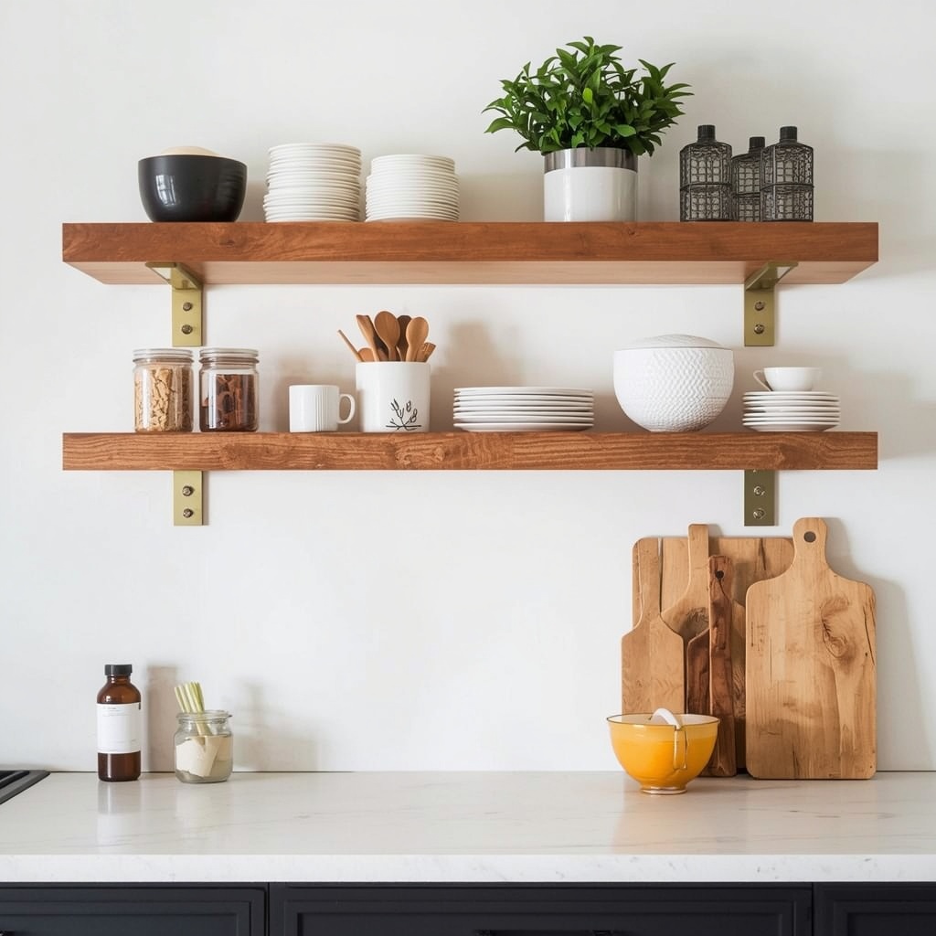 Kitchen Floating Shelf Ideas by Style
