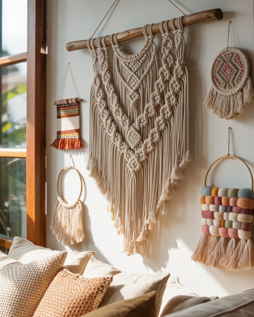 Macramé and Fiber Arts: Texture on Your Walls