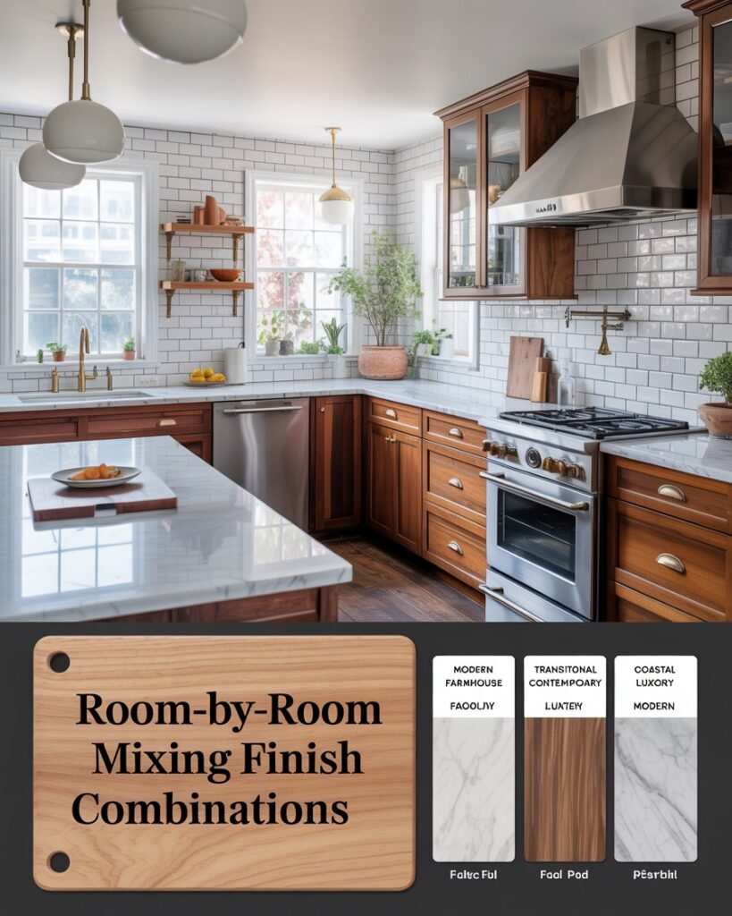 Room-by-Room Mixing Finish Combinations
