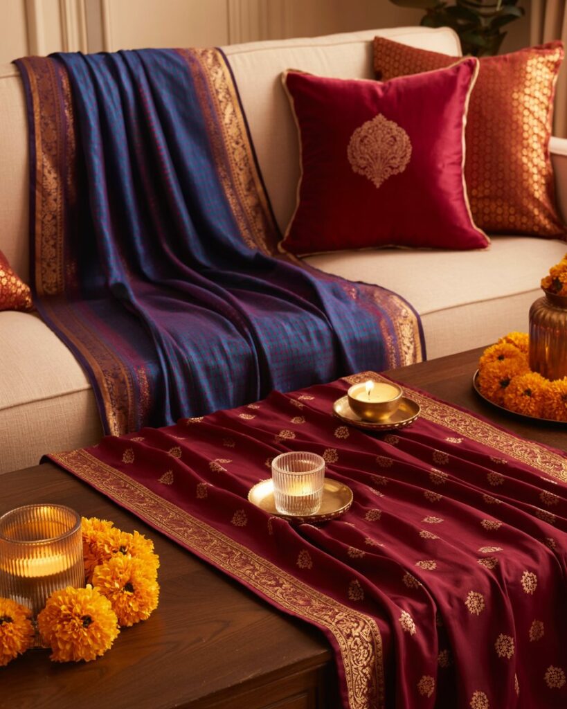 Textile Magic: Drapery, Runners & Cushions