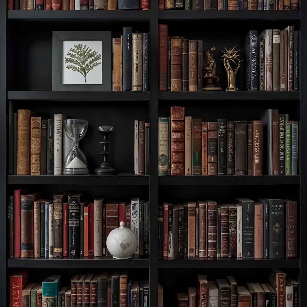 The Dark Academia Bookshelf: Your Most Important Decor Element