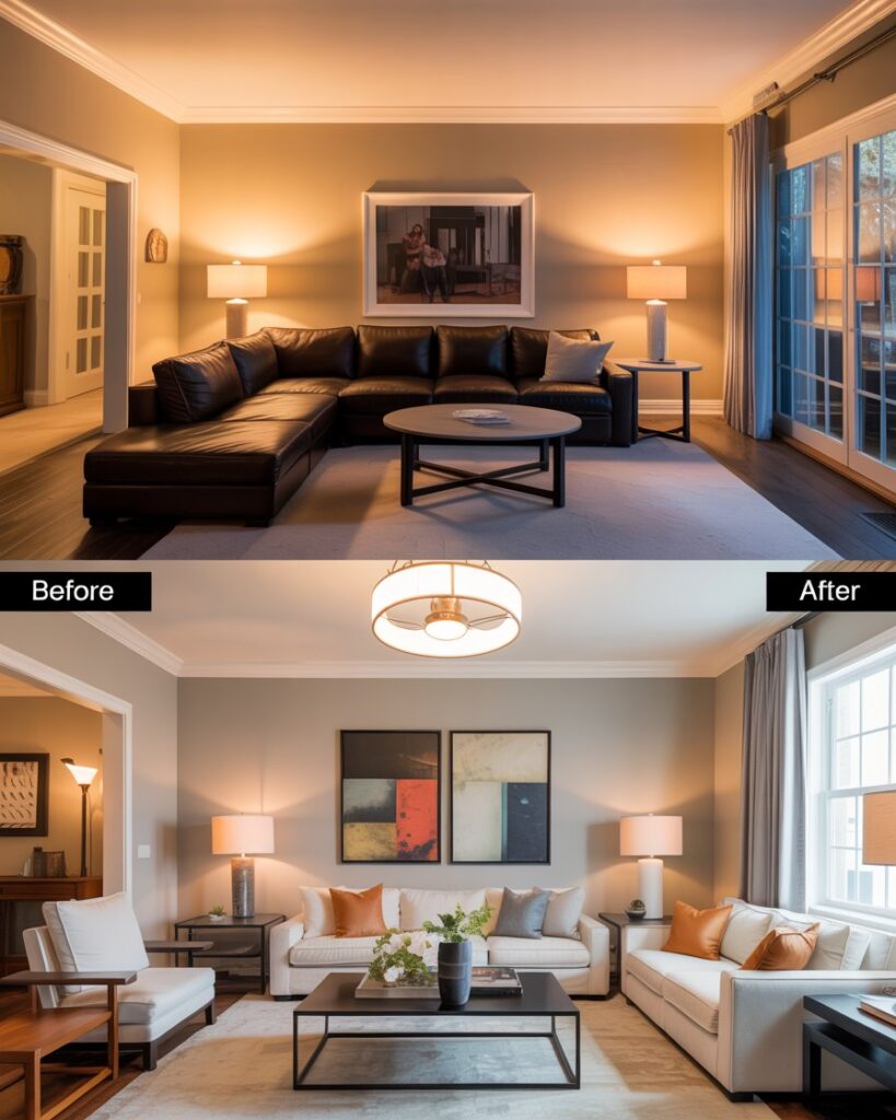 The Living Room Makeover: From Dated to Design-Forward