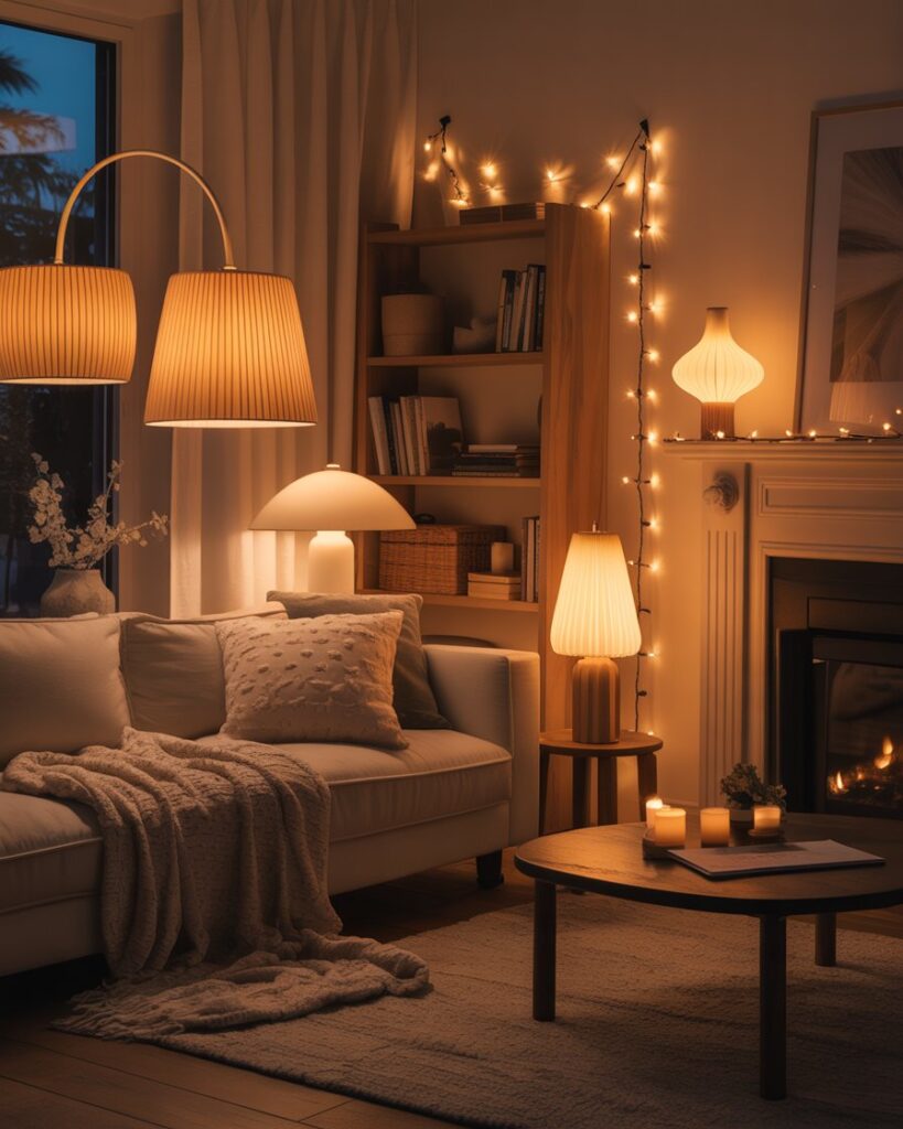 Warm, Layered Lighting The Heart of Hygge Ambiance