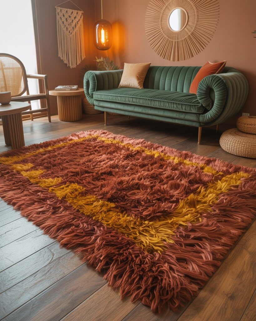 Shag Rugs and Plush Textures: The Are Back on Your Floor