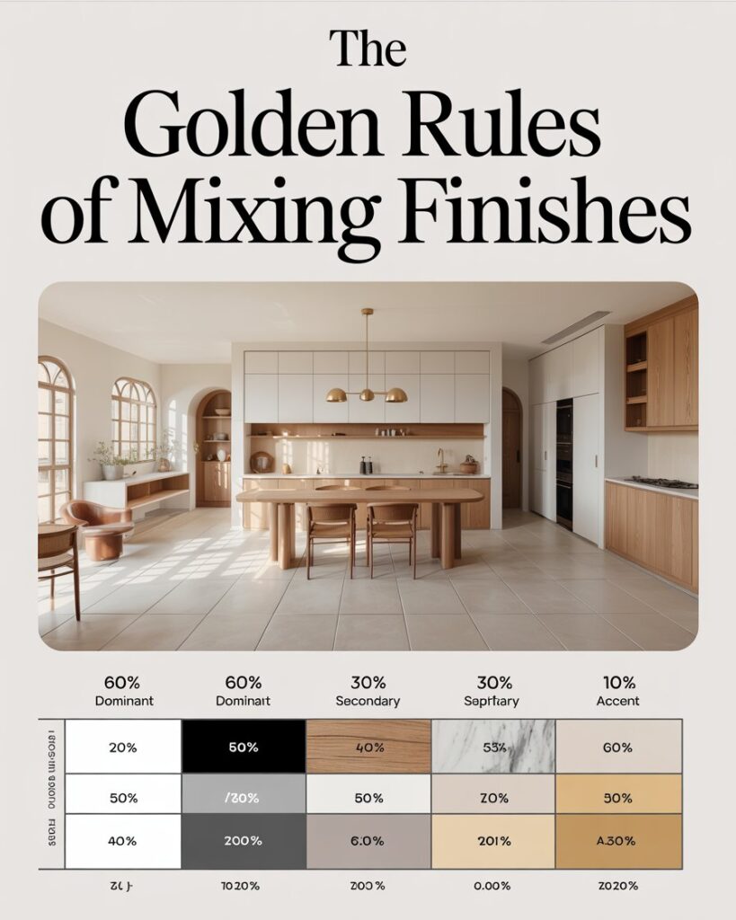 The Golden Rules of Mixing Finishes