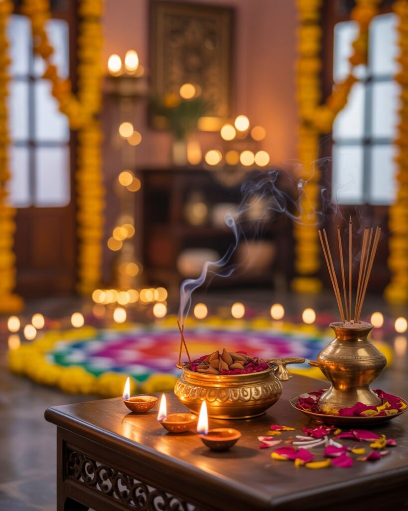 Scent as Décor: Fragrance in Diwali Interiors