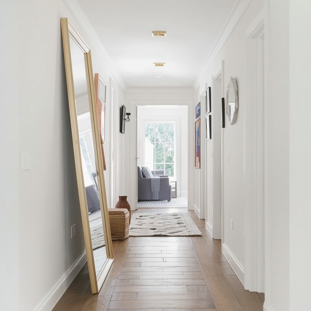 Use Mirrors Strategically to Open the Space