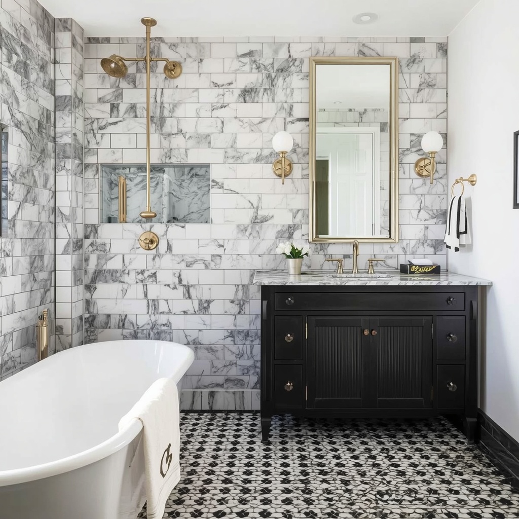 Bathroom A Jewel Box Retreat