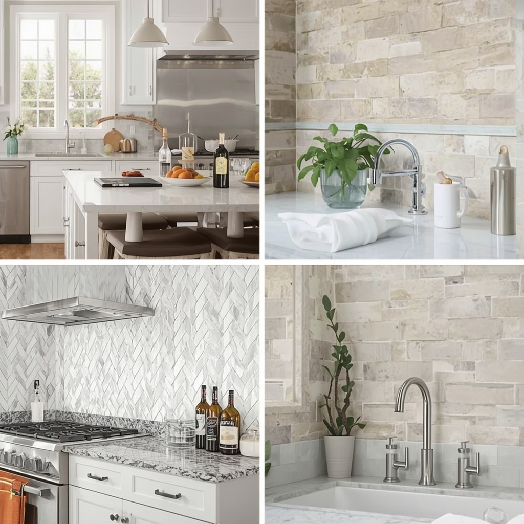 Best Rooms for Peel-and-Stick Backsplash