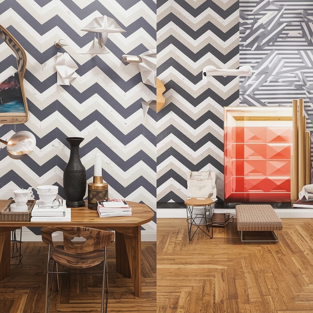 Chevron and Geometric Patterns: The Math Has Left the Room