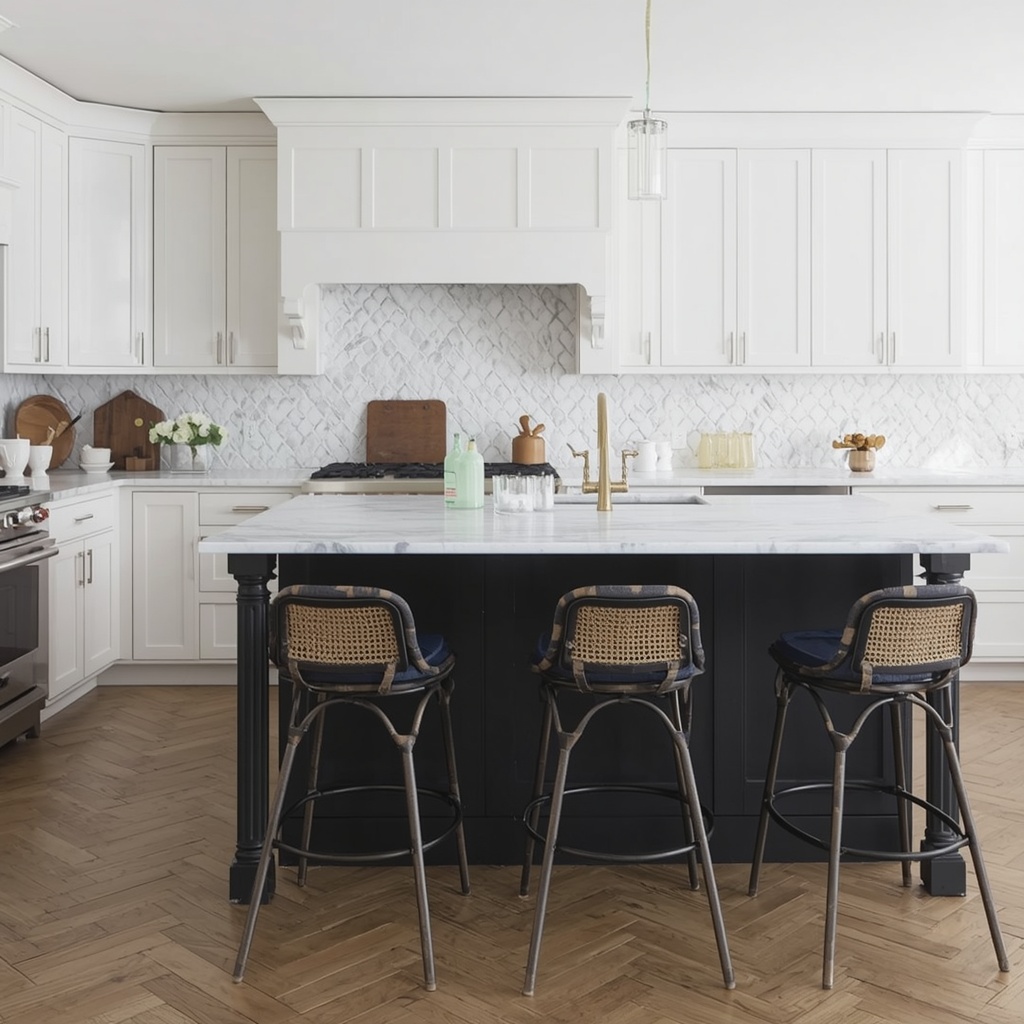 Color and Finish: Tying Stools to Your Kitchen Palette