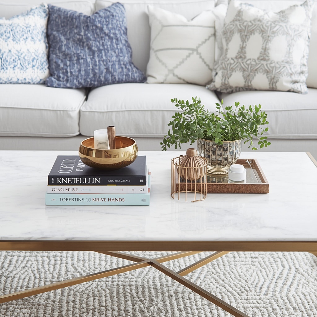 How to Style a Statement Coffee Table