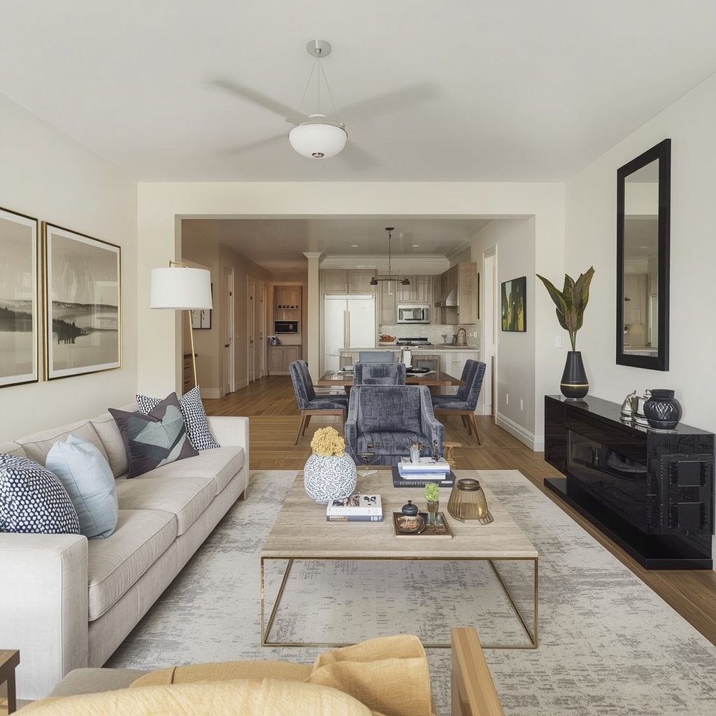 Open Concept Living: How to Seamlessly Blend Living and Dining Rooms