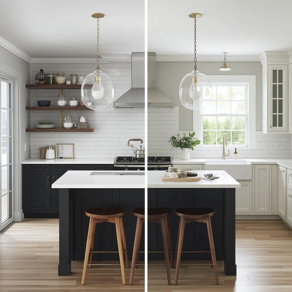 Open Shelving vs. Closed Cabinets: Key Differences at a Glance