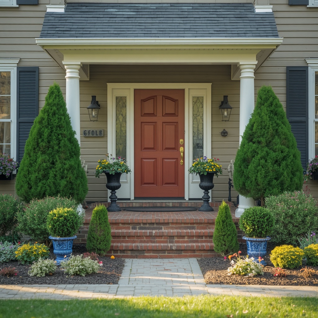 Paint Your Front Door a Bold, Welcoming Color