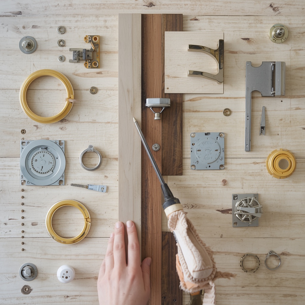 Remove Cabinet Doors, Drawers, and Old Hardware
