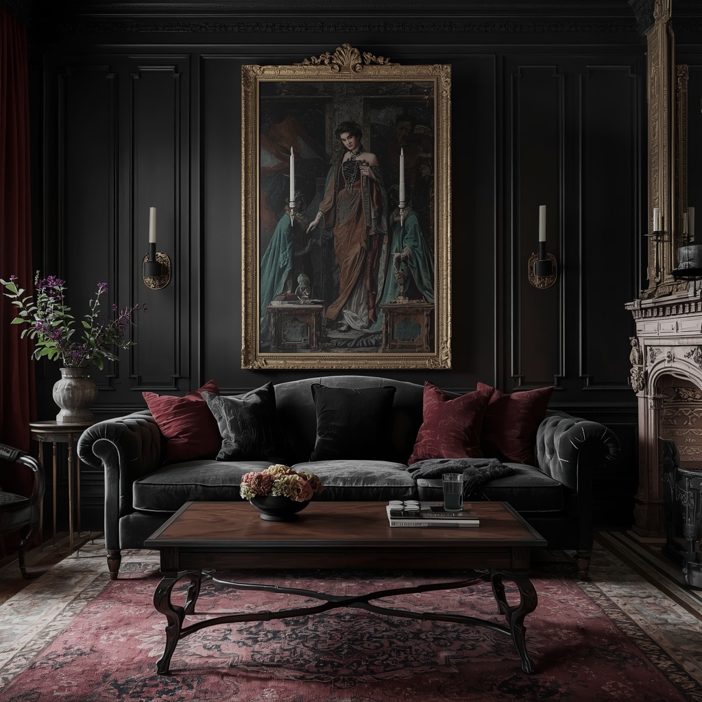 Textiles and Layering: The Heart of Moody Home Decor