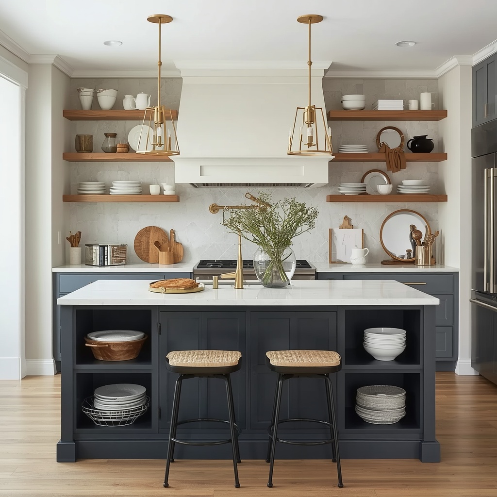 The Anatomy of a Well-Styled Kitchen Island