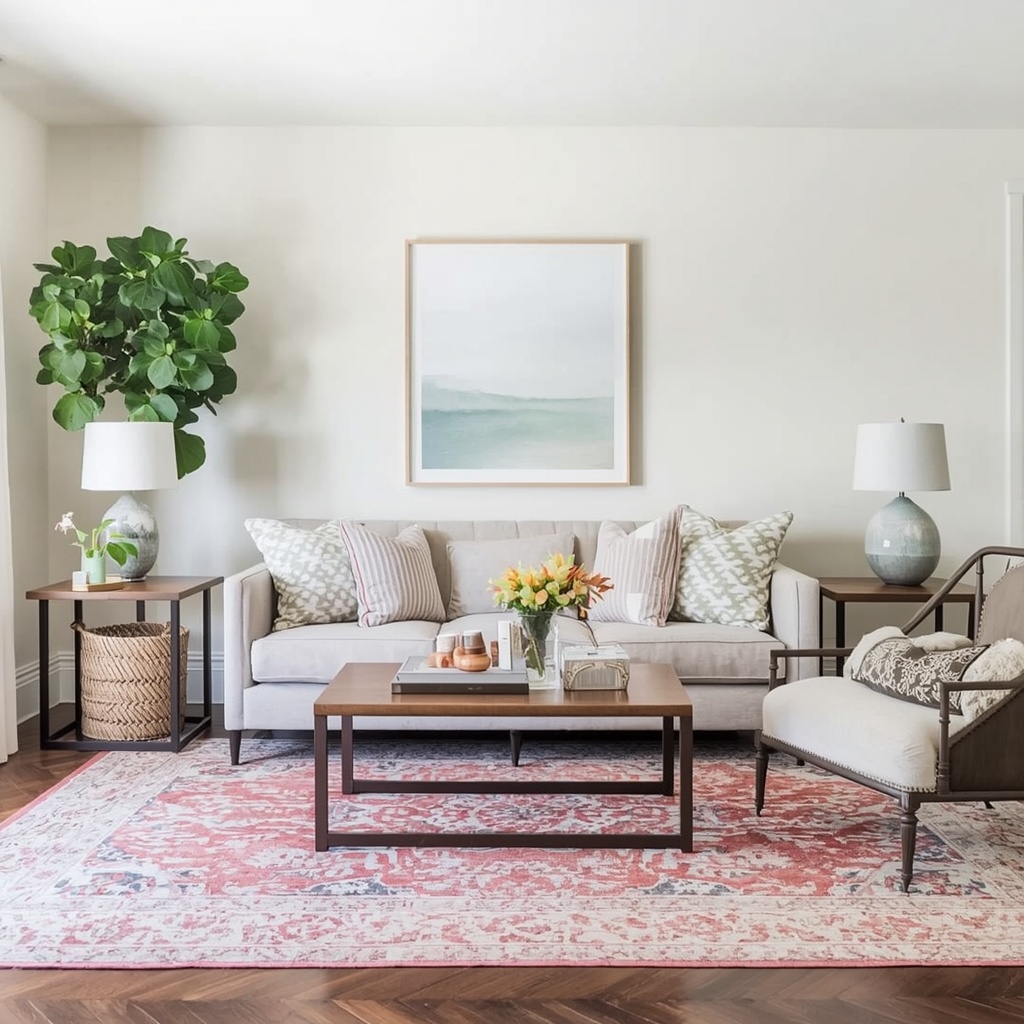 The Art of the Layered Living Room: Rugs, Pillows, and Throws