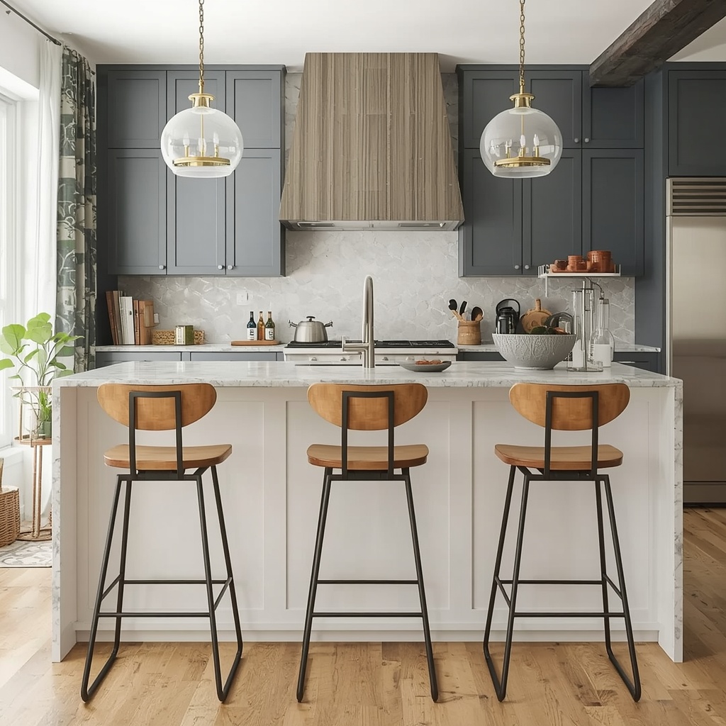 The Best Bar Stools to Elevate Your Kitchen Counter Aesthetic