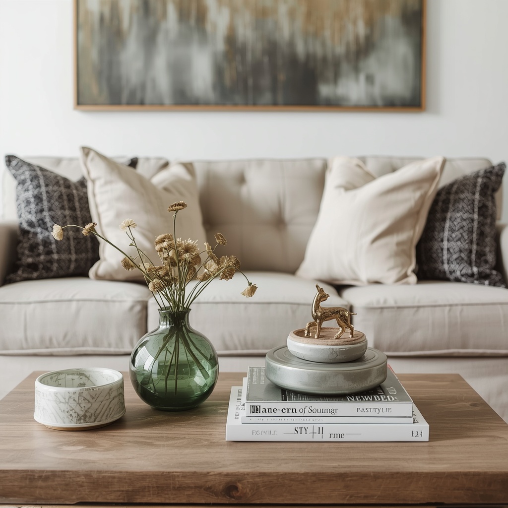 The Golden Rule: The "Rule of Three" in Coffee Table Decor