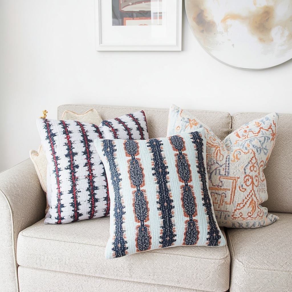 The Power of Pillows Texture, Color, and Pattern Play