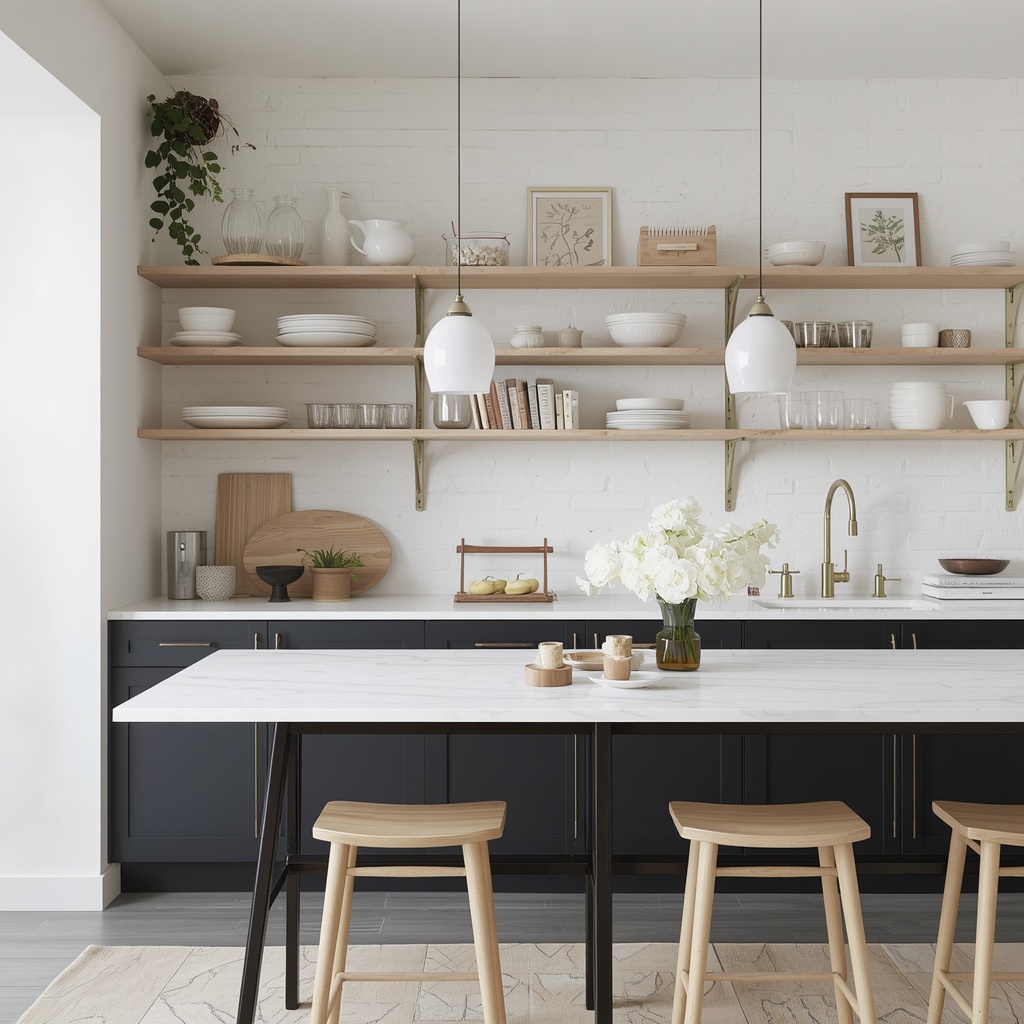 The Pros and Cons of Open Shelving