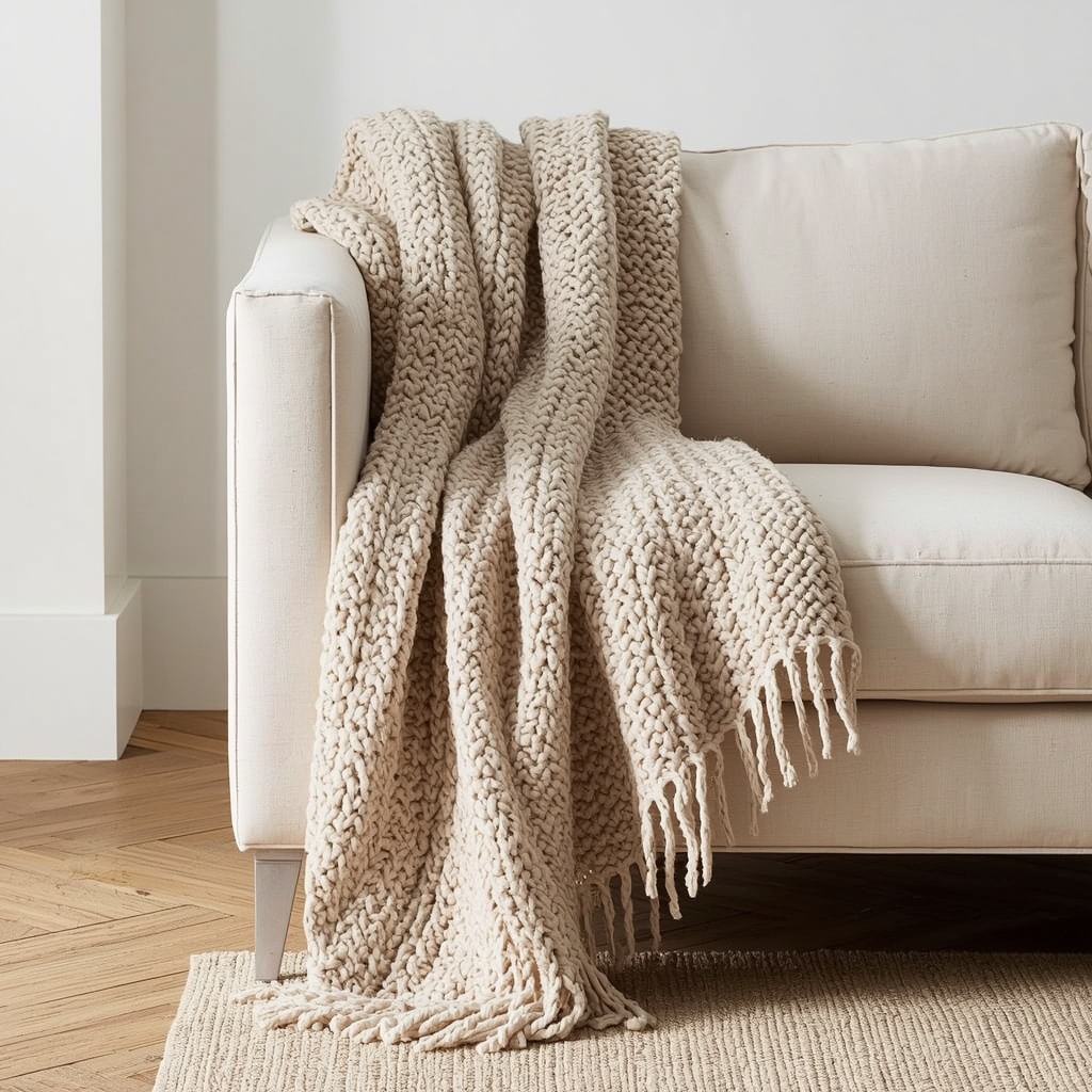 Throws That Tell a Story: Texture and Warmth